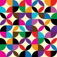 abstract seamless creative geometric shape pattern vector. vector