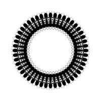 Colony of the Ant Silhouette Circle Shape Composition for Art Illustration, Logo, Pictogram, Website, or Graphic Design Element. Vector Illustration