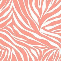 Vector animal print. Zebra ornament. Seamless pattern