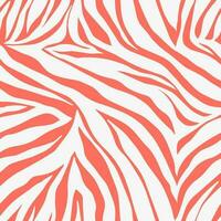 Vector animal print. Zebra ornament. Seamless pattern