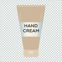 mano crema icono, vector, ilustración, símbolo vector