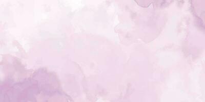 Pink watercolor background with a white background vector