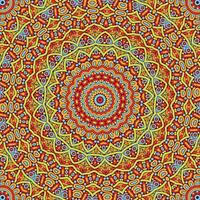 A colorful background with a pattern of a kaleidoscope. vector