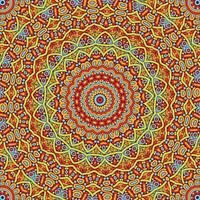 A colorful background with a pattern of a kaleidoscope. vector