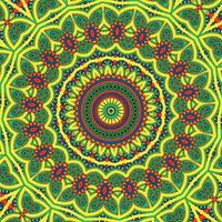 A colorful pattern with a circular pattern. vector