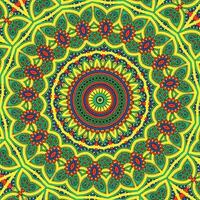 A colorful pattern with a circular pattern. vector