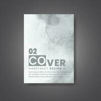 Cover template with watercolor background. Design for your cover, date, postcard, banner, logo. vector