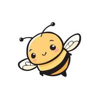 pequeño abeja vector diseño