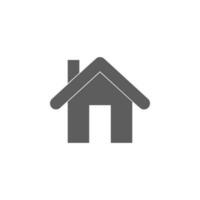 small house vector icon illustration