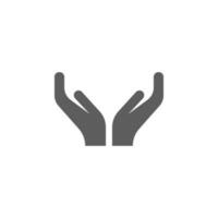 hand gesture vector icon illustration