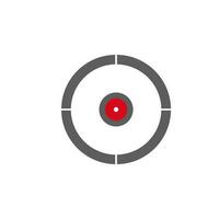 aim vector icon illustration