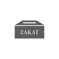 zakat vector icono ilustración