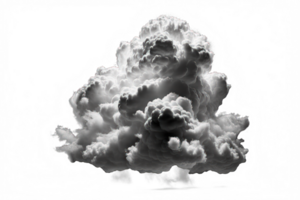 The image features a beautiful display of fluffy white clouds that seem to float on an ethereal, transparent background. png