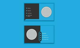 Business card design vector