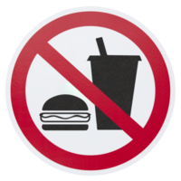 No junk food sign png