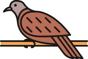 pájaro ilustración vector