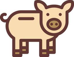 pig illustration vector