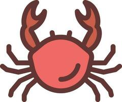 crab illustration vector