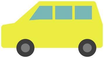 car yellow Illustration Vector