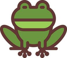 frog illustration vector