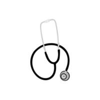 stethoscope medical tool vector icon