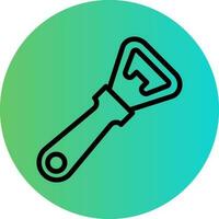 Bottle Opener Vector Icon Design