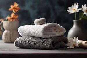 Spa composition AI Generate photo