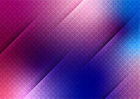 Violet gradient technology modern pattern line classic decoration background vector