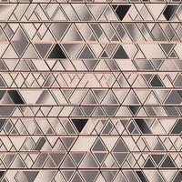 Geometric shapes seamless pattern illustration soft color and rose gold details. photo