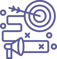 Marketing Strategy Vector Icon Design