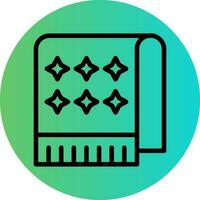 Towel Vector Icon Design