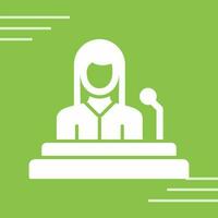 Lectern Unique Vector Icon