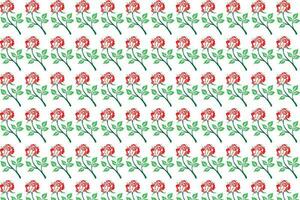 Colored flowers Pattern Botanical Design for Print and Graphic Projects. This botanical design features a colored flowers pattern and is perfect for print, graphic design, and home decor projects. vector