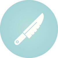 Knife Unique Vector Icon