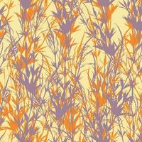 seamless multicolour camouflage with karl foerster grass pattern background for fashion fabric vector