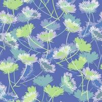 seamless mixed multicolour flowers pattern  background for fashion fabric vector