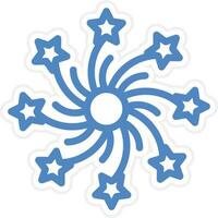 Firework Vector Icon Style