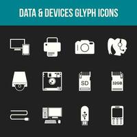 Data and Devices vector