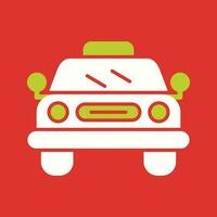 Taxi Unique Vector Icon