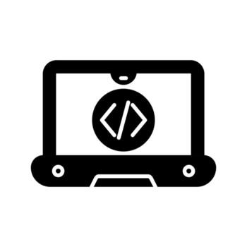 Coding Unique Vector Icon