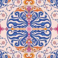 Colorful Eslimi Pattern Background vector