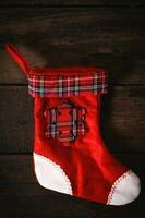Traditional Christmas sock photo
