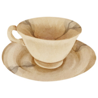 watercolor old cup png