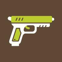 icono de vector de pistola