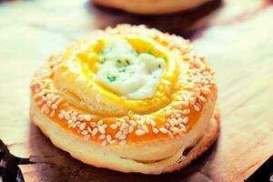 Mini cheese pies photo