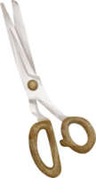 acuarela tijeras de coser png