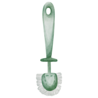 brosse de toilette aquarelle png