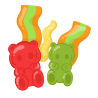 gummy dessert cartoon png