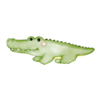 Aquarell Krokodil ClipArt png