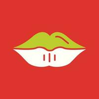 Lips Vector Icon